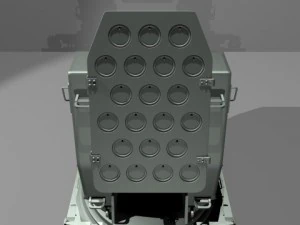 airframe missile launcherrealistic 3D Model