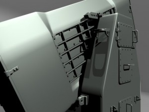 airframe missile launcherrealistic 3D मॉडल