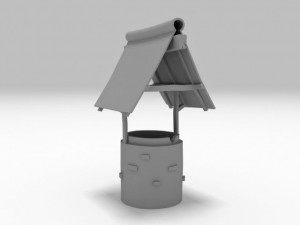 draw well Modelo 3D