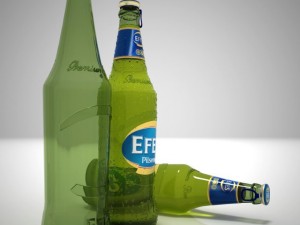 light ale efes 05l Modelo 3D