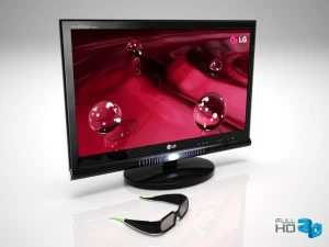 monitor 3d lg w63d Modelo 3D