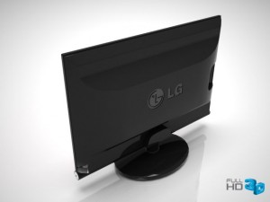 3d monitor lg w63d Modelo 3D