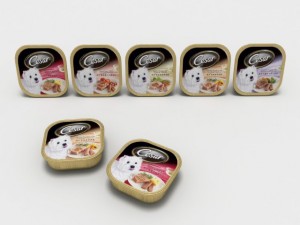 dog food cezar Modelo 3D