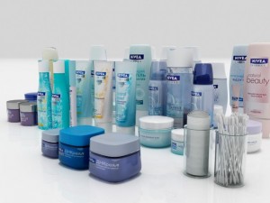 nivea cosmetics 3Dモデル