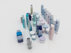 nivea cosmetics 3Dモデル
