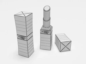 lipstick loreal color riche 3D Model