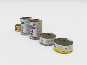 dog food hills 3D Model