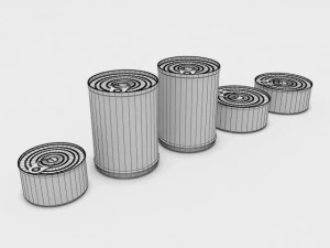 dog food hills 3D Model