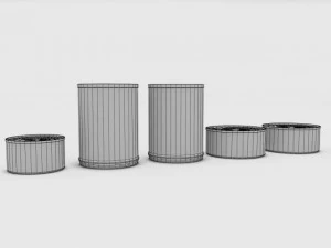 dog food hills 3D Model