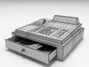 cash register 3D Модель