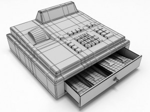 cash register 3D Модель