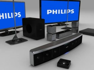 philips home theater 3D Model