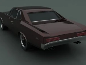 pontiac gto 3D Model