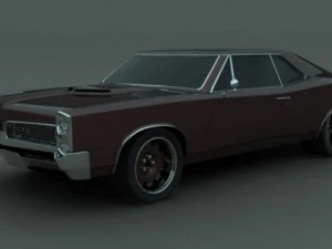 pontiac gto 3D Model
