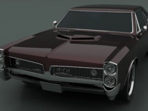 pontiac gto Modèle 3D