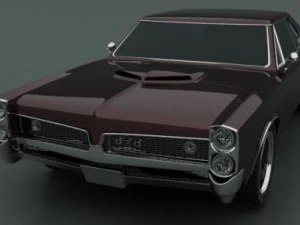 pontiac gto 3D Model