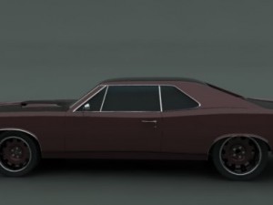 pontiac gto Modèle 3D