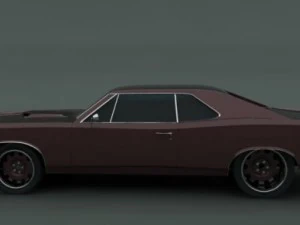 pontiac gto 3D Model