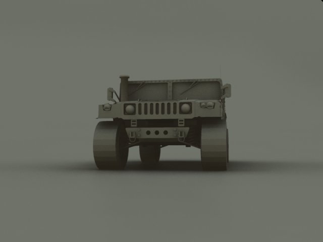 hammer h1 Model 3D .c4d .max .obj .3ds .fbx .stl .blend 