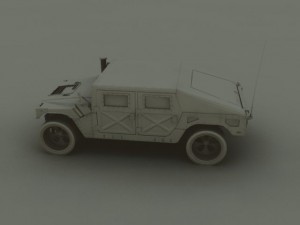hammer h1 Model 3D