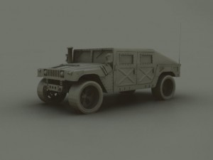 hammer h1 Model 3D
