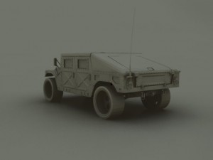 hammer h1 Model 3D