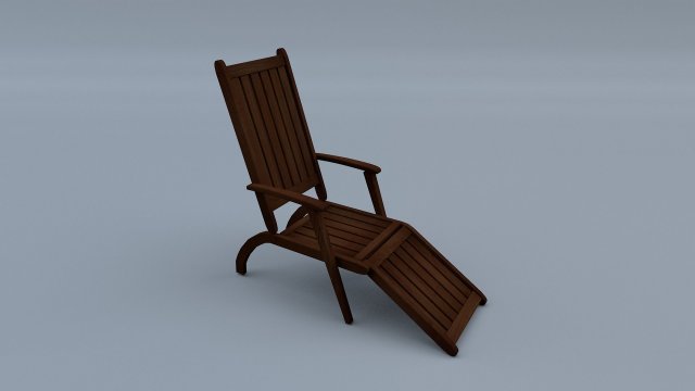 deckchairs wooden 3Dモデル .c4d .max .obj .3ds .fbx .stl .blend 