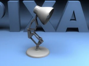 lampada pixar Modello 3D