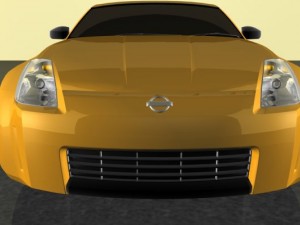 nissan 350z Modèle 3D