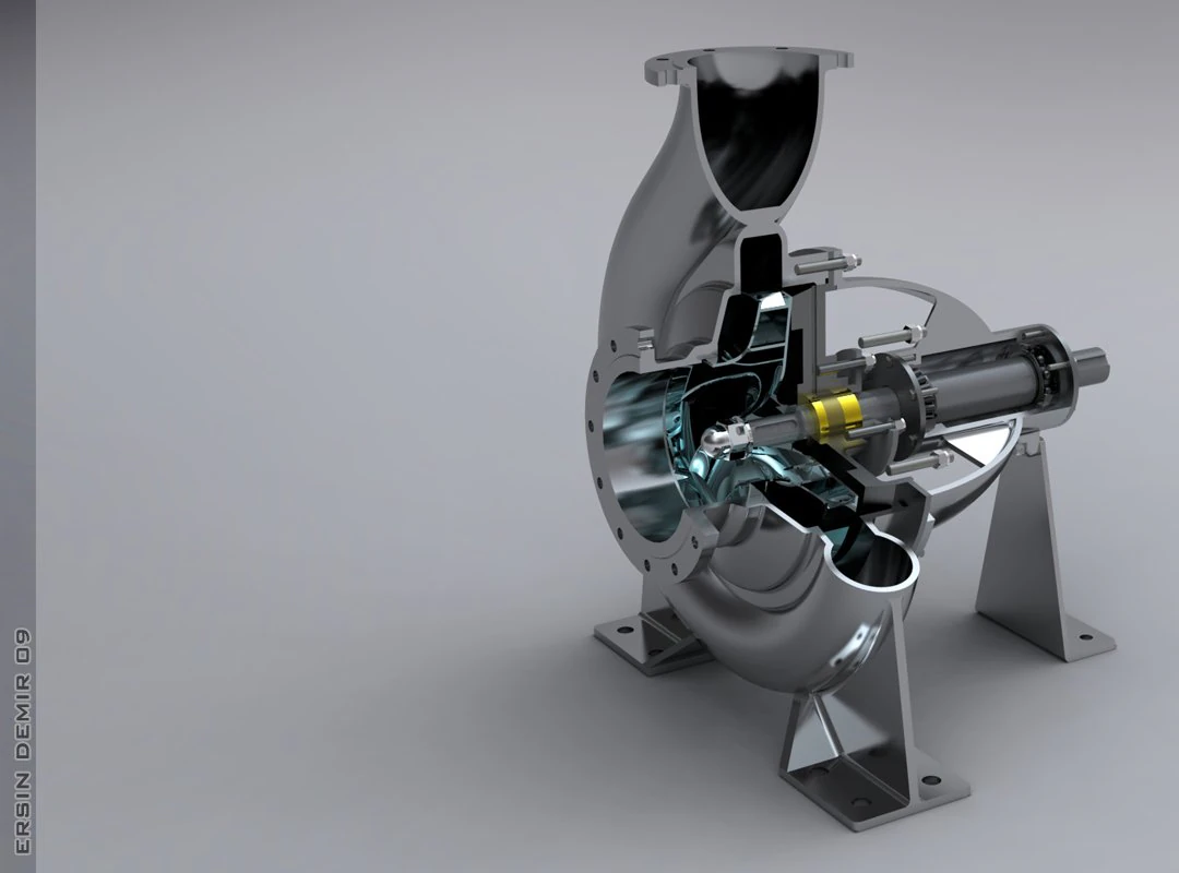 impeller 3D Model .c4d .max .obj .3ds .fbx .stl .blend 