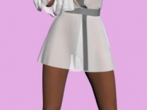 bathgirl 3D-Modell