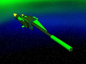 bigtype of spaceship 3D Model