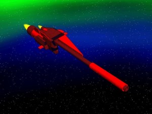 bigtype of spaceship 3D Model