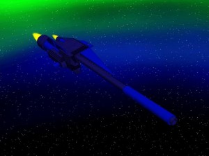 bigtype of spaceship 3D Model