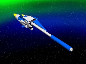 bigtype of spaceship 3D Model