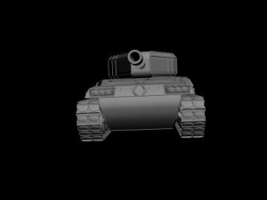 fictional tank 3D Model