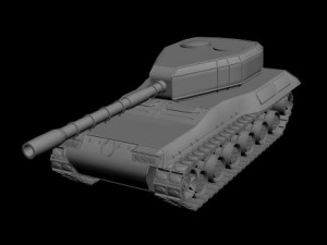 fictional tank 3D Model