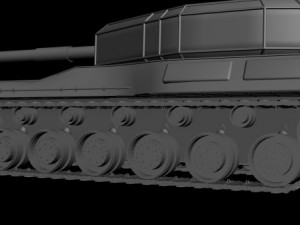 fictional tank 3D Model