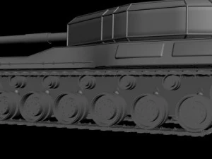 fictional tank 3D Model