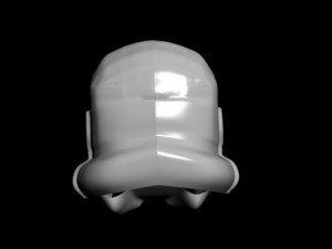 clone trooper semifinished helmet 3D Model