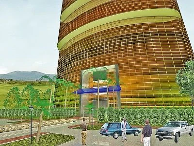 galleria tower building 3D Model .c4d .max .obj .3ds .fbx .stl .blend 