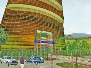 galleria tower building Modelo 3D