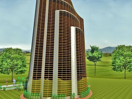 skyscraper future world trade center 3D Model .c4d .max .obj .3ds .fbx .stl .blend 