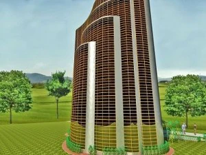 skyscraper future world trade center 3D Model