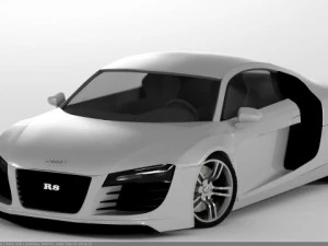 audi r8 52 fsi quattro 3D Model