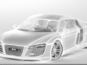 audi r8 52 fsi quattro Modelo 3D