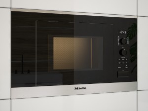 miele m6032 microwave 3D Model