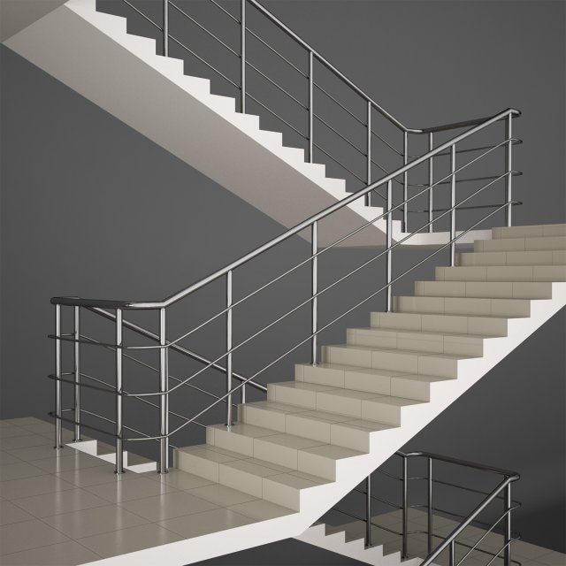 stairs 3D मॉडल .c4d .max .obj .3ds .fbx .stl .blend 