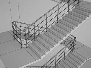 stairs 3D मॉडल