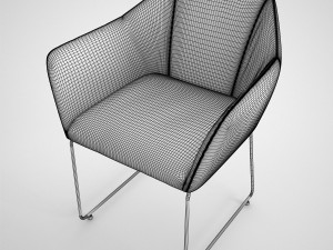 habitat estar arm chair 3Dモデル